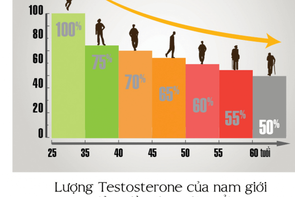 Lượng testosterone thấp