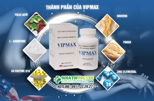 Thanh phân cua viên ượng Vipmax